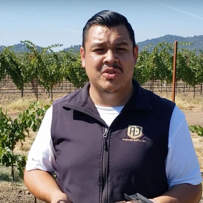 Metal crossarm, LStyle, 12" x 14 gauge A&J Vineyard Supply Inc.