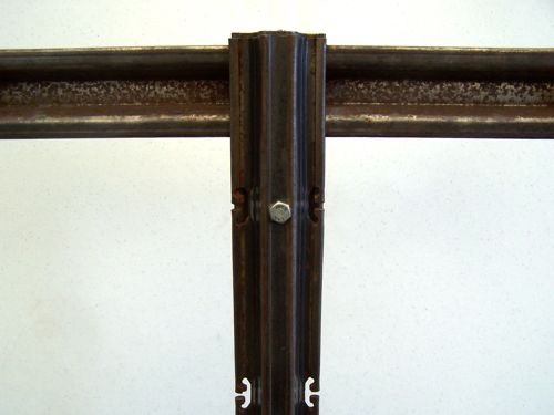  Welded Open Lyre Attachment To Line Post