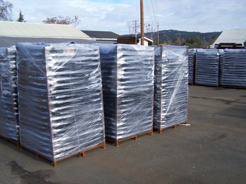 Earth Anchors Palletized For Delivery