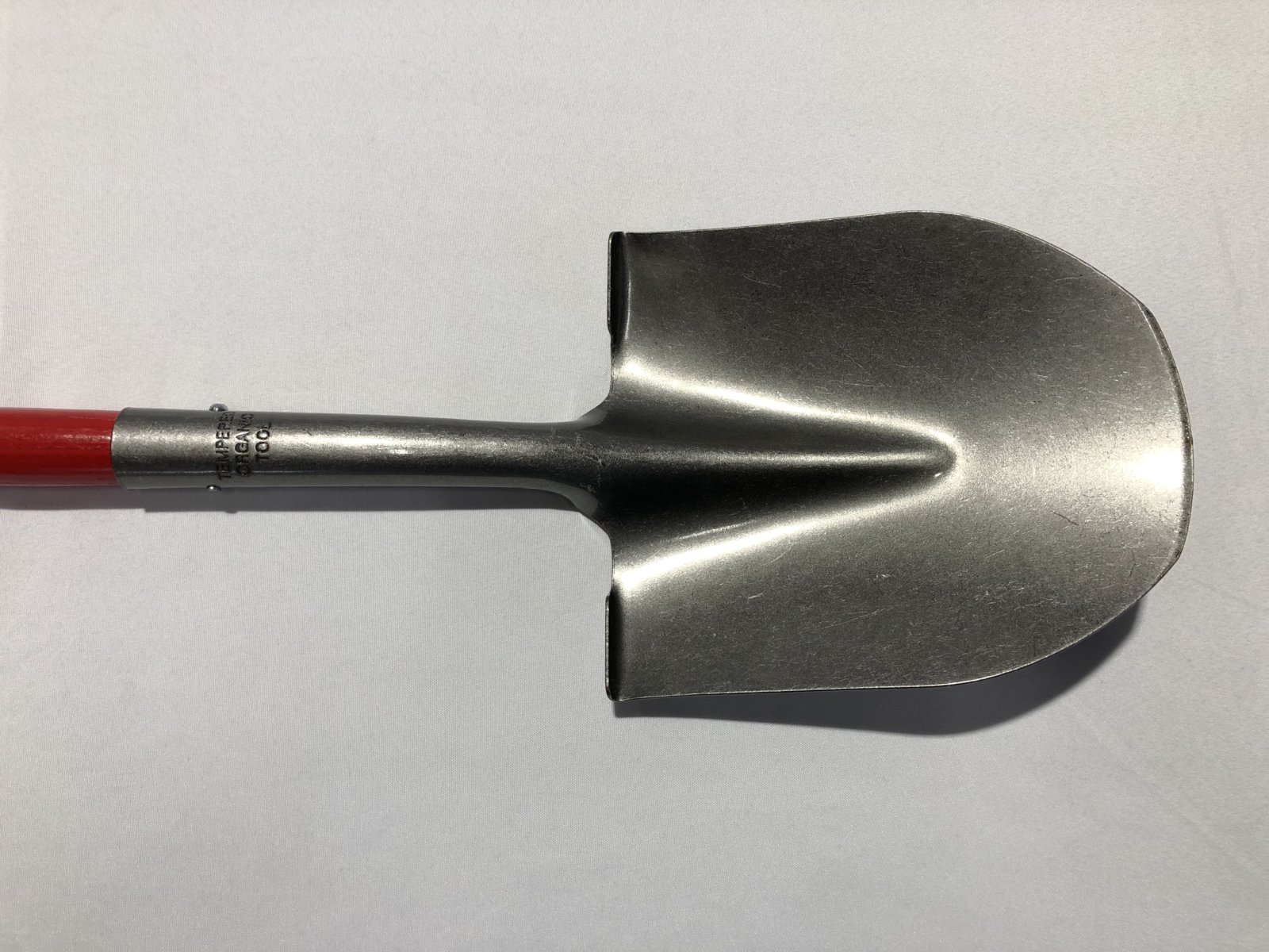 Irrigation Shovel, Rounded, Top View