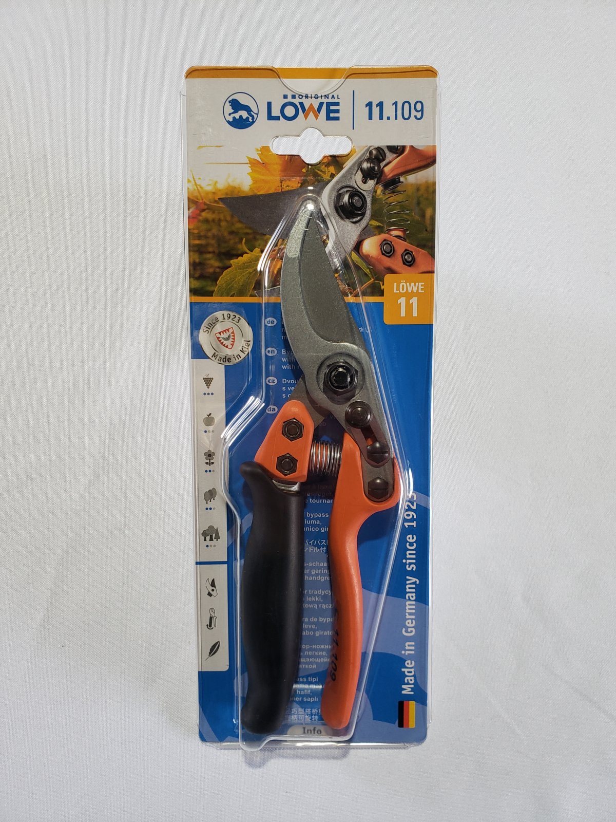Lowe No 11.109 Pruning Shear, Rotating Handle (Comparable to Felco 7)
