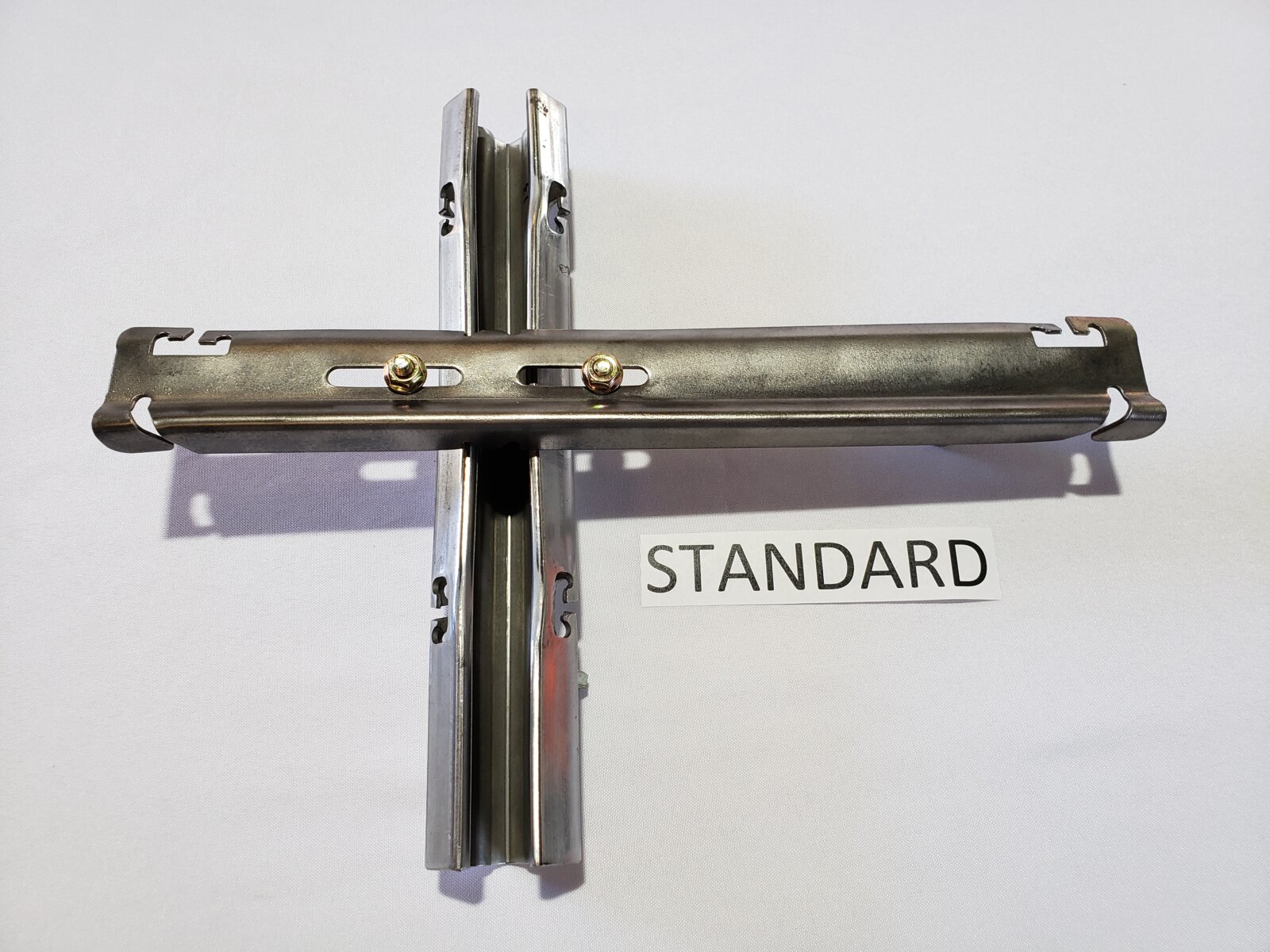 Diamond Back Line Post With Standard Offset L-Style Crossarm
